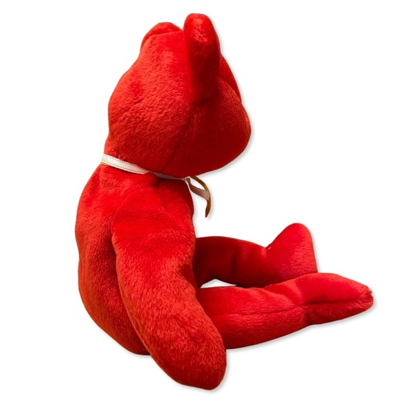 BEANIE Babies TY Original Mexican Osito Red Bear 1999 - 8 inches - Picture 3 of 8